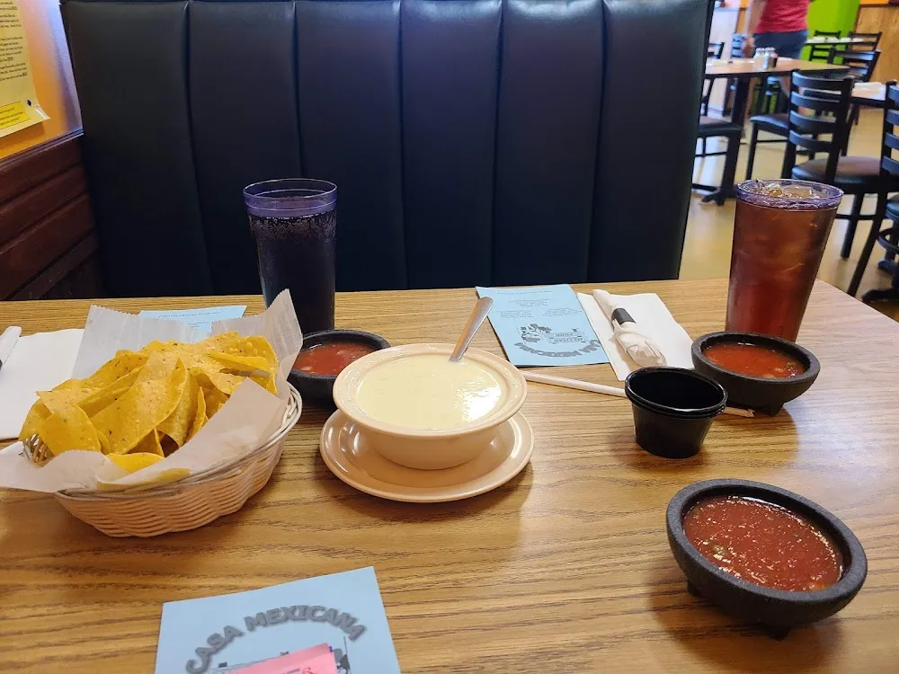 Chips and Salsa and Queso